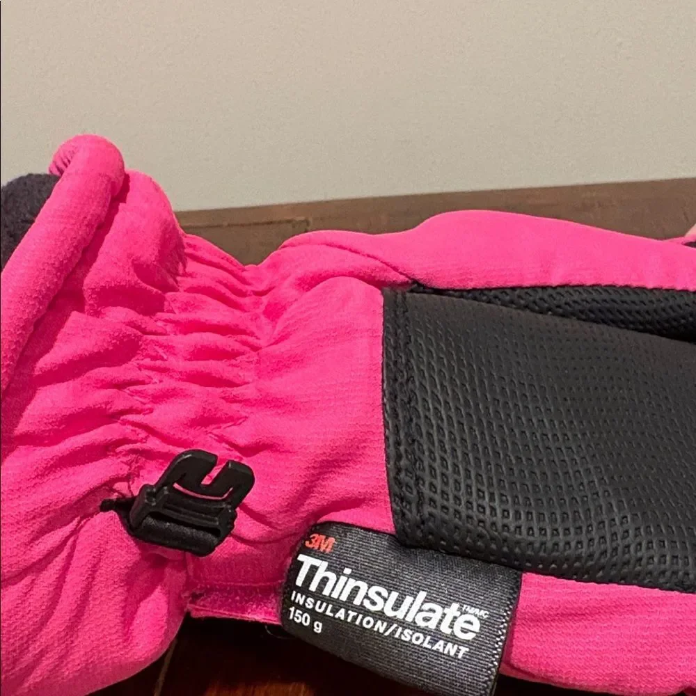 LL Bean Kids Coldbuster Waterproof  Thinsulate Gloves Size L
